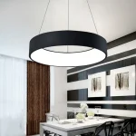 LÁMPARA COLGANTE DORIANA BLACK LED + CONTROL REMOTO - Imagen 2